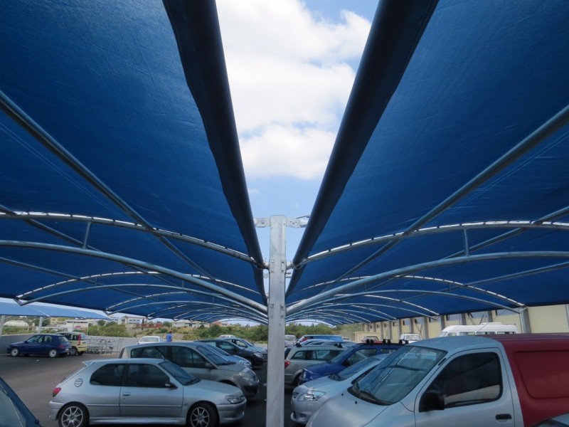 Car-Park shades @ METRO Supermaket, Rhodos