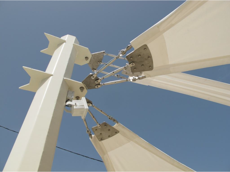 Tensile structures @ Pool Bar, Heraklion Crete