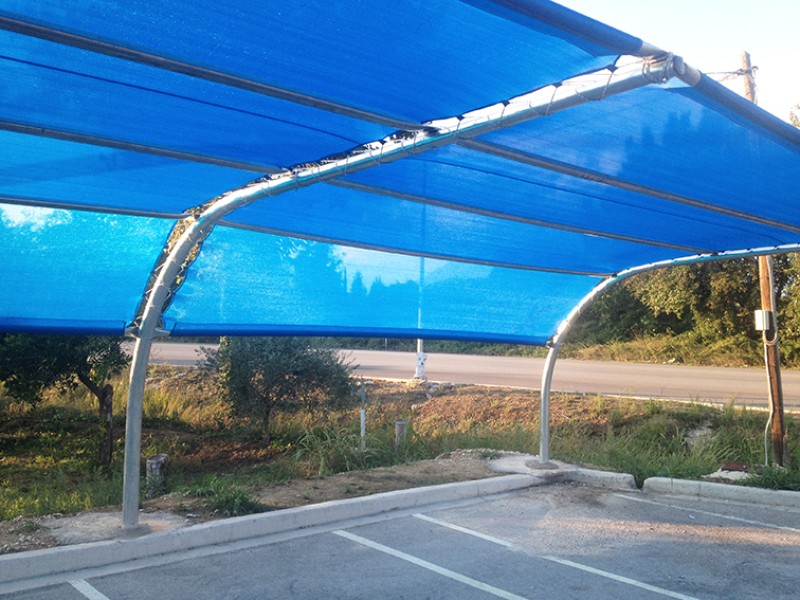 Car-Park shades @ METRO supermarket, Arta