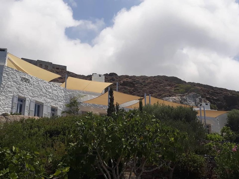 Sun-Sails 'All Season' @ private house, Amorgos