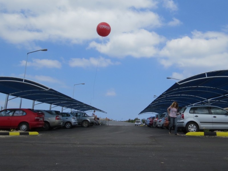 Car-Park shades @ METRO Supermaket, Rhodos