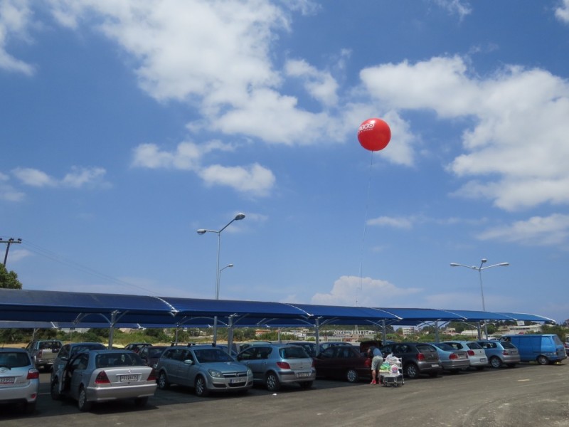 Car-Park shades @ METRO Supermaket, Rhodos