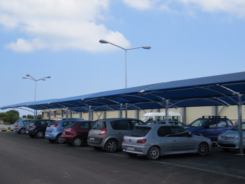 Car-Park shades @ METRO Supermaket, Rhodos