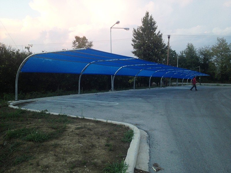 Car-Park shades @ METRO supermarket, Arta