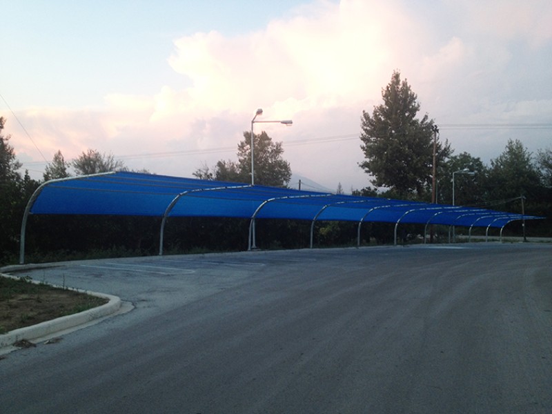 Car-Park shades @ METRO supermarket, Arta