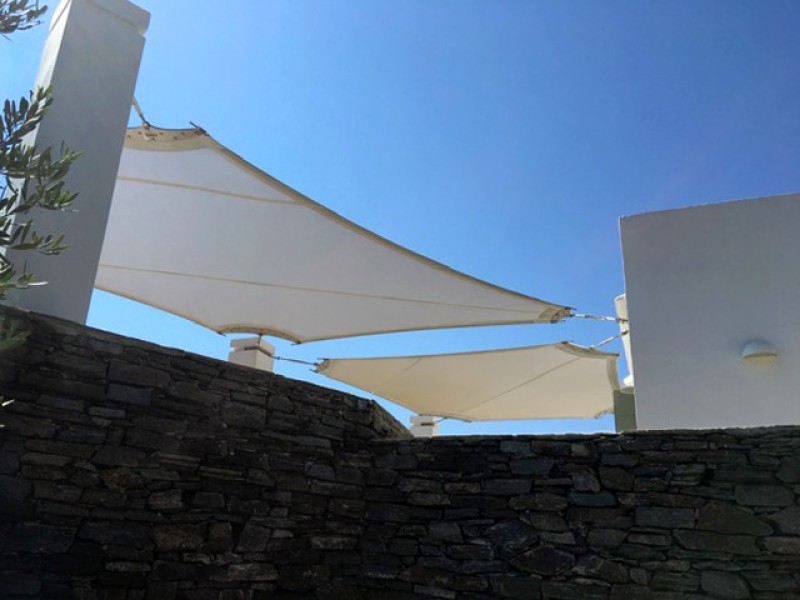 Fabric architecture @ Elies Resorts, Vathi, Sifnos 