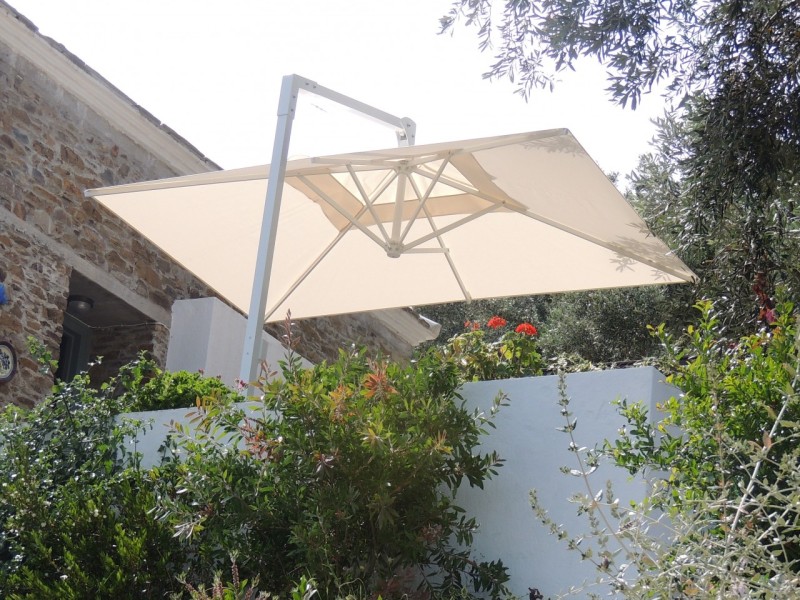 'Amalfi' umbrella @ Private house, Skopelos